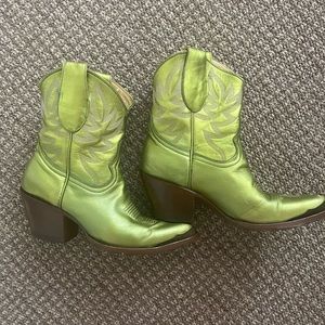 Green Idyllwind cowboy boots